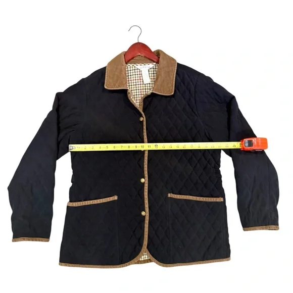 Orvis Womens Barn Jacket Equestrian Chore Coat Flannel Lined Thinsulate Medium - Picture 13 of 15
